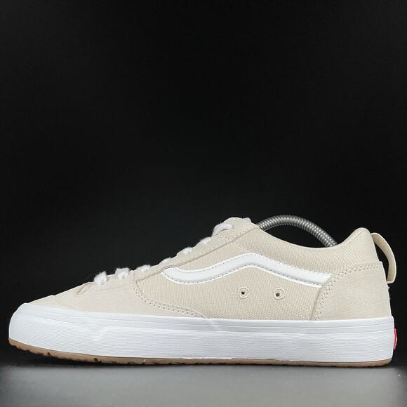 Vans Lizzie Low Turtledove Men’s 9 Beige Suede Casual Sneakers Skate Shoes NEW - Picture 7 of 8
